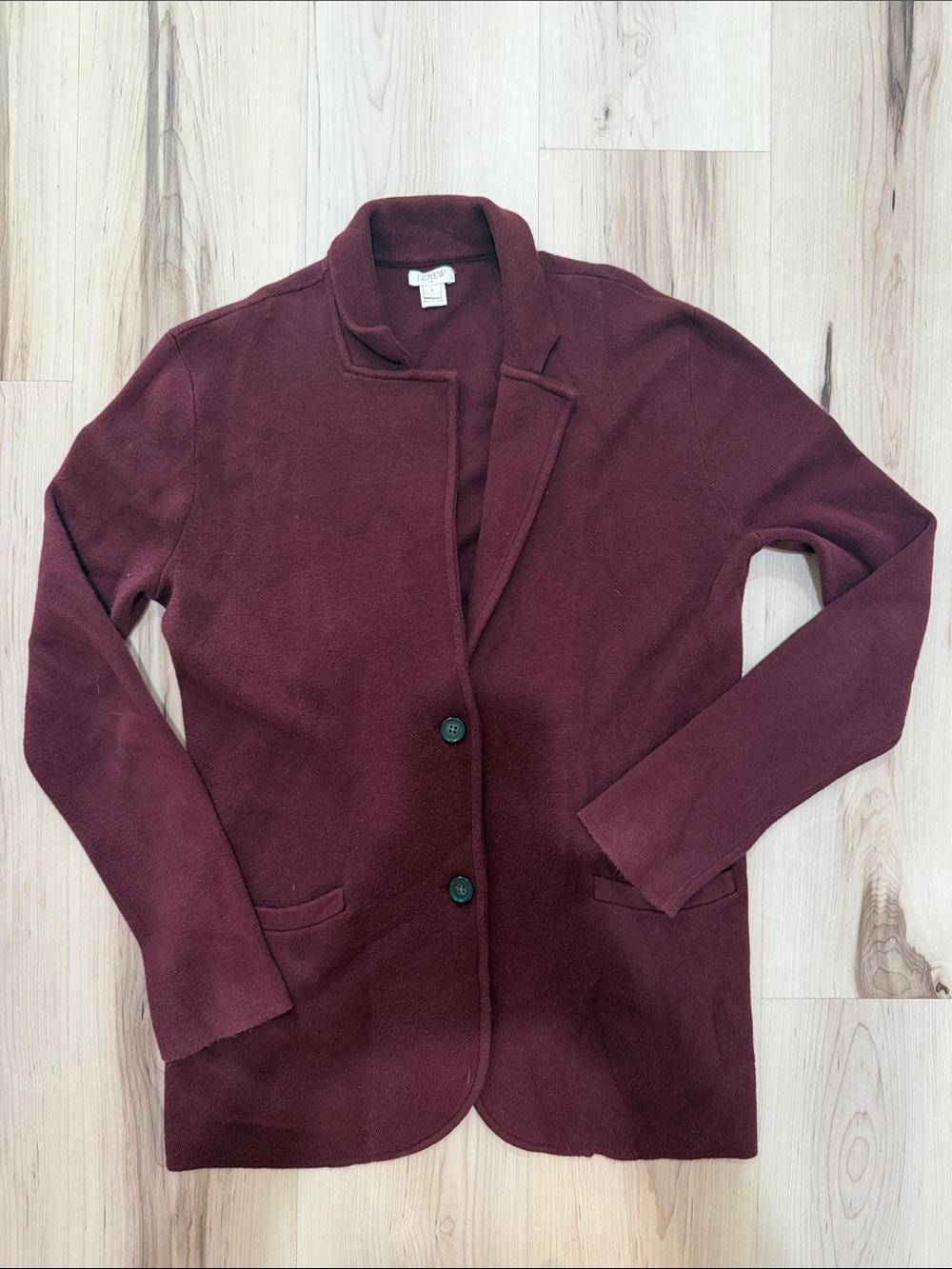 J crew schoolboy sweater blazer